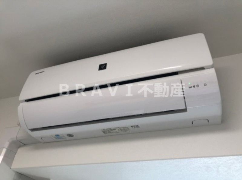 ルネフラッツ谷町四丁目　BRAVI不動産の設備|【ルネフラッツ谷町四丁目】スマホ操作可能なエアコンです