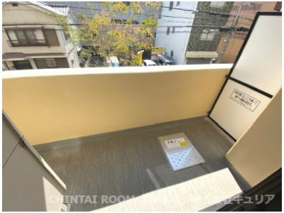 サンビルダープラス友田町ステーションフロントのバルコニー