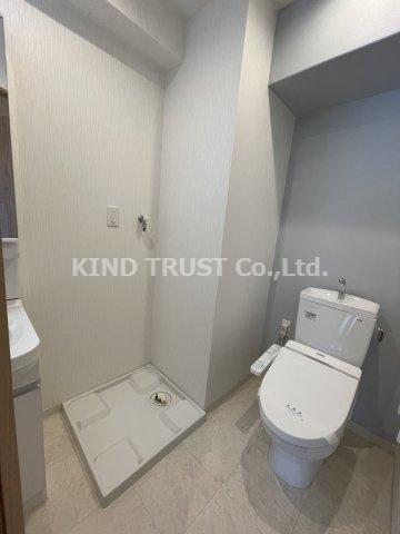 レクシア天神橋のトイレ|コンパクトで使いやすいトイレです