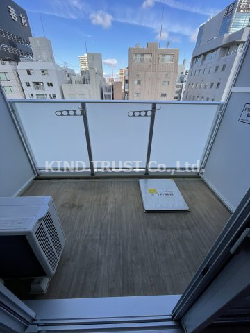 Luce Minamimorimachi（ルーチェ南森町）のバルコニー|お洗濯にも便利なバルコニー付き