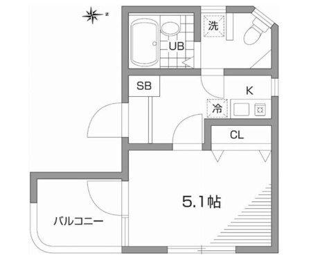 【間取り】 | ブレアコート恵比寿