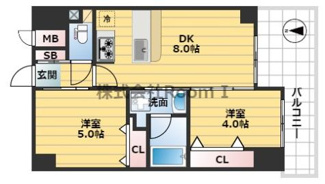 【間取り】 | アーデンタワー本町イースト