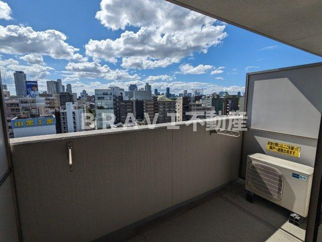 エスリード森ノ宮駅前 BRAVI不動産のバルコニー