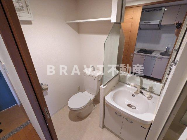 エスリード森ノ宮駅前 BRAVI不動産の洗面所