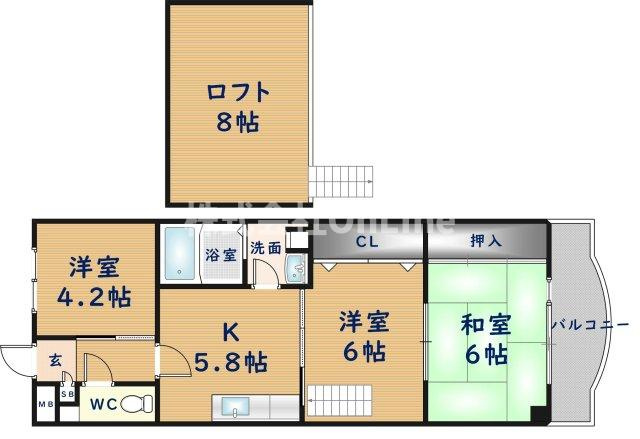 【間取り】 | リフレ川西