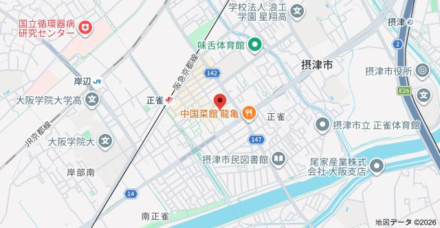 タウンコート26の地図