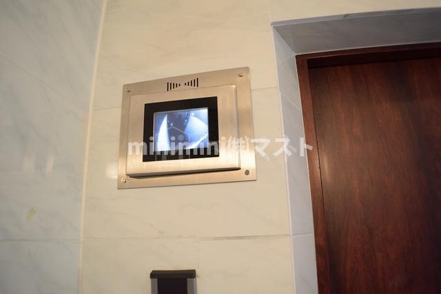 トゥリオーニEBISUのその他共用部分|エレベーター内に防犯カメラ付き♪