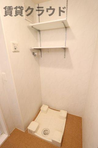 グリシーヌ 　フルールの洗面所|広い洗面スペース