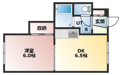 【間取り】 | シャトー富與 | 間取りです
