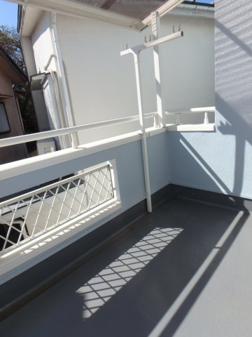 鶴ヶ島市上広谷中古戸建のバルコニー