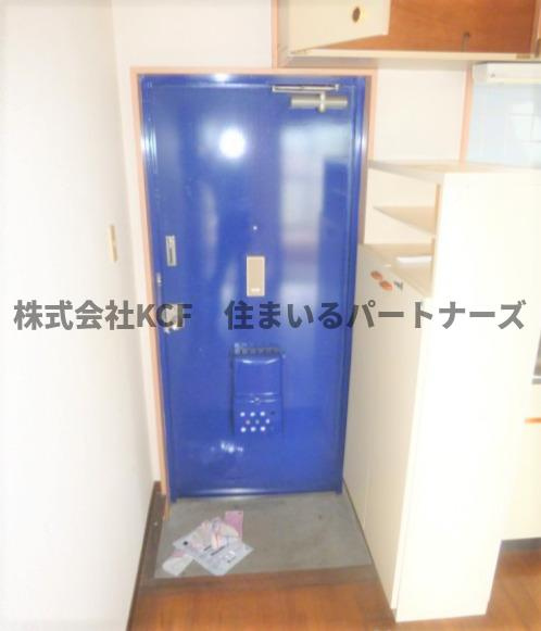 小森野ハイツの玄関|明るい玄関です