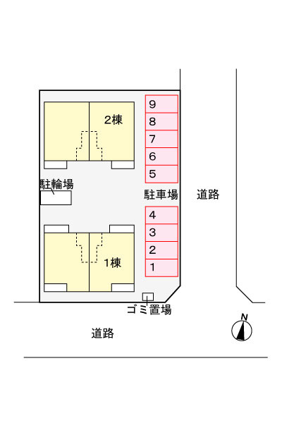 Field Stone Bの区画図