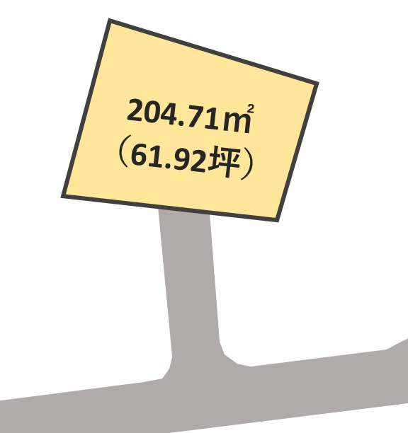 紀の川市西大井・土地・56793の区画図