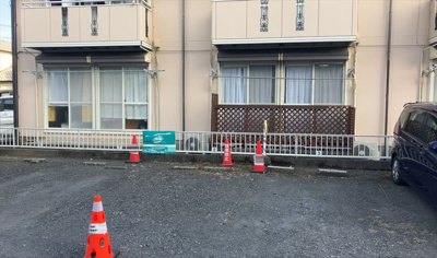 【ダイニング】 | スカイコート橋本第一 | 眺望を気にして物件を探す場合、前面に建物が建っていないか現地で確認しましょう！前面に建物があると景色はもちろん、日当たりや風通しにも影響が出てきます。住んだ時のことを想像しながら現地見学をしましょう。