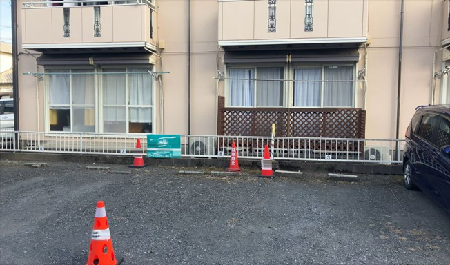 【ダイニング】 | スカイコート橋本第一 | 眺望を気にして物件を探す場合、前面に建物が建っていないか現地で確認しましょう！前面に建物があると景色はもちろん、日当たりや風通しにも影響が出てきます。住んだ時のことを想像しながら現地見学をしましょう。