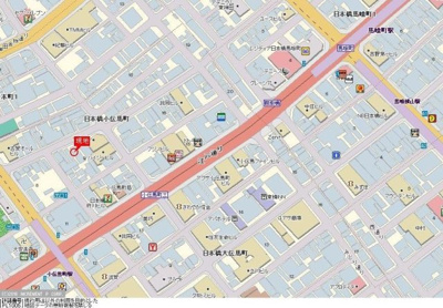 【地図】 | メインステージ日本橋小伝馬町