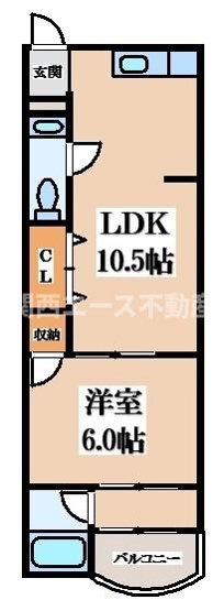 【間取り】 | 絹笠コーポ