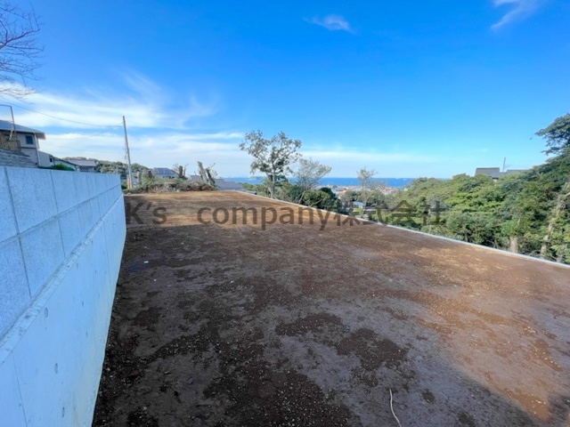 横須賀市桜が丘１丁目　建築条件無　売地　A区画の外観|憧れのオーシャンビューの住宅を実現できます☆