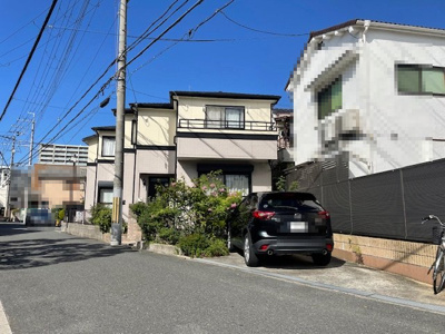 【前面道路含む現地写真】 | 門真市月出町　戸建 | 駐車場も駐車し易いです！