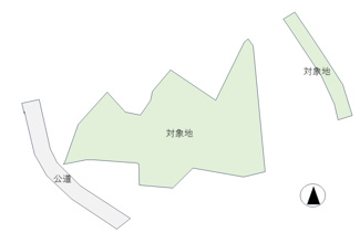 【土地図】 | 加東市上久米　山林1