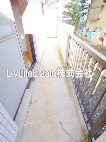 グリーンヒル高橋のバルコニー
