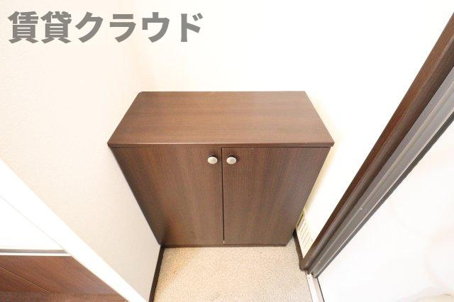 ヨーコーちはら台　Ａの玄関|収納もある玄関です