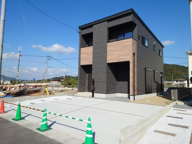 ★★ブライトヒルズ　行事1丁目の外観|スタイリッシュなかっこいい外観です♪【行橋市　新築戸建て】

