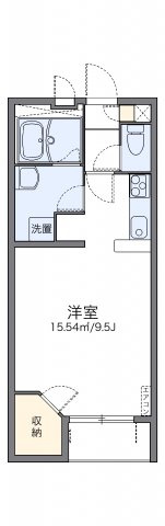 レオネクストアイリーブルーの間取り