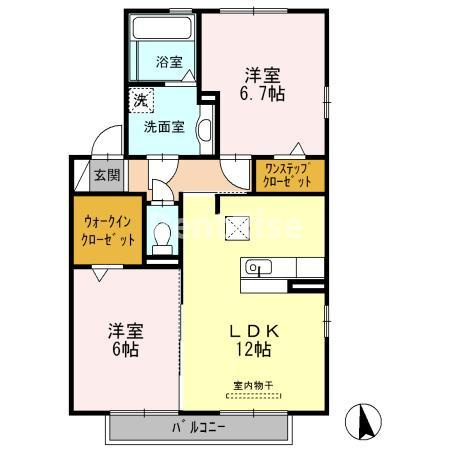モーリＤの間取り