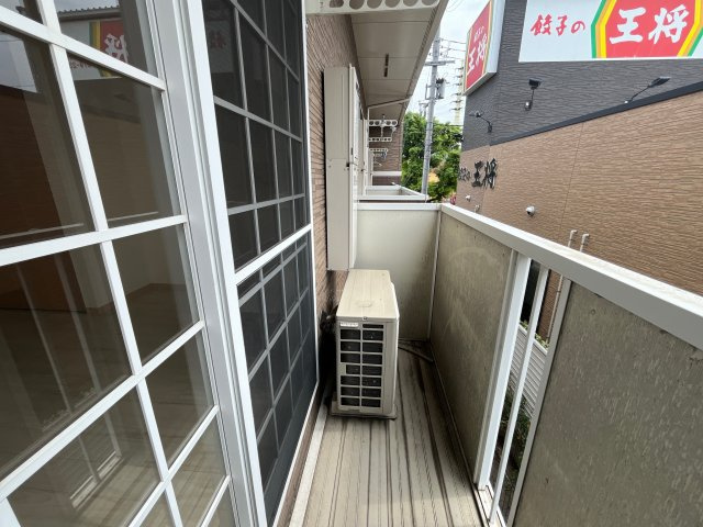 クレッシェンドＫＪのバルコニー