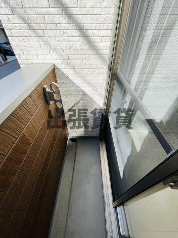 クリークコートⅡのバルコニー