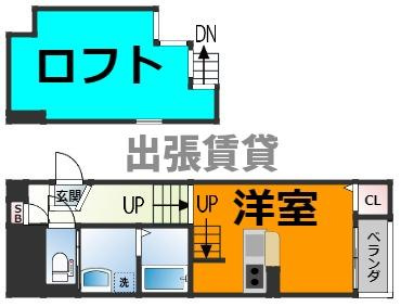 クリークコートⅡの間取り