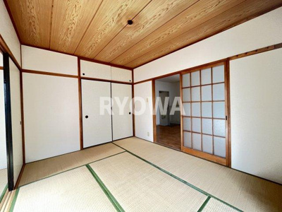 【和室】 | 山崎マンション | 掲載の写真は退去前の写真となります。