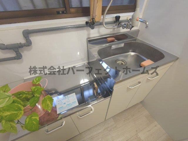 池田西町テラスハウス賃貸のキッチン|使いやすいキッチンです