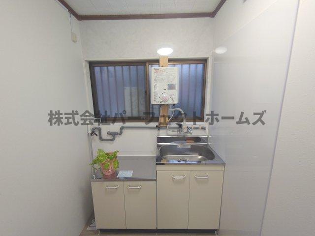 池田西町テラスハウス賃貸のキッチン|使いやすいキッチンです