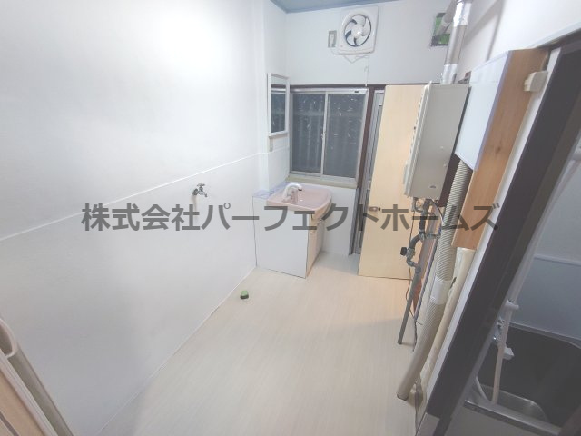 池田西町テラスハウス賃貸の洗面所|洗面所です