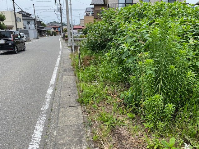 【外観】 | 現地に行くなら、物件の周囲の地形がどうなっているかを見ることも大切です。周辺より低くなっている土地では、大雨などで水が集まりやすいため、地盤が弱くなっているということも考えられるため、注意が必要です。