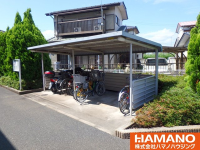 【その他共用部分】 | アクティブ・ウィングⅦ | 屋根付き駐輪場があります