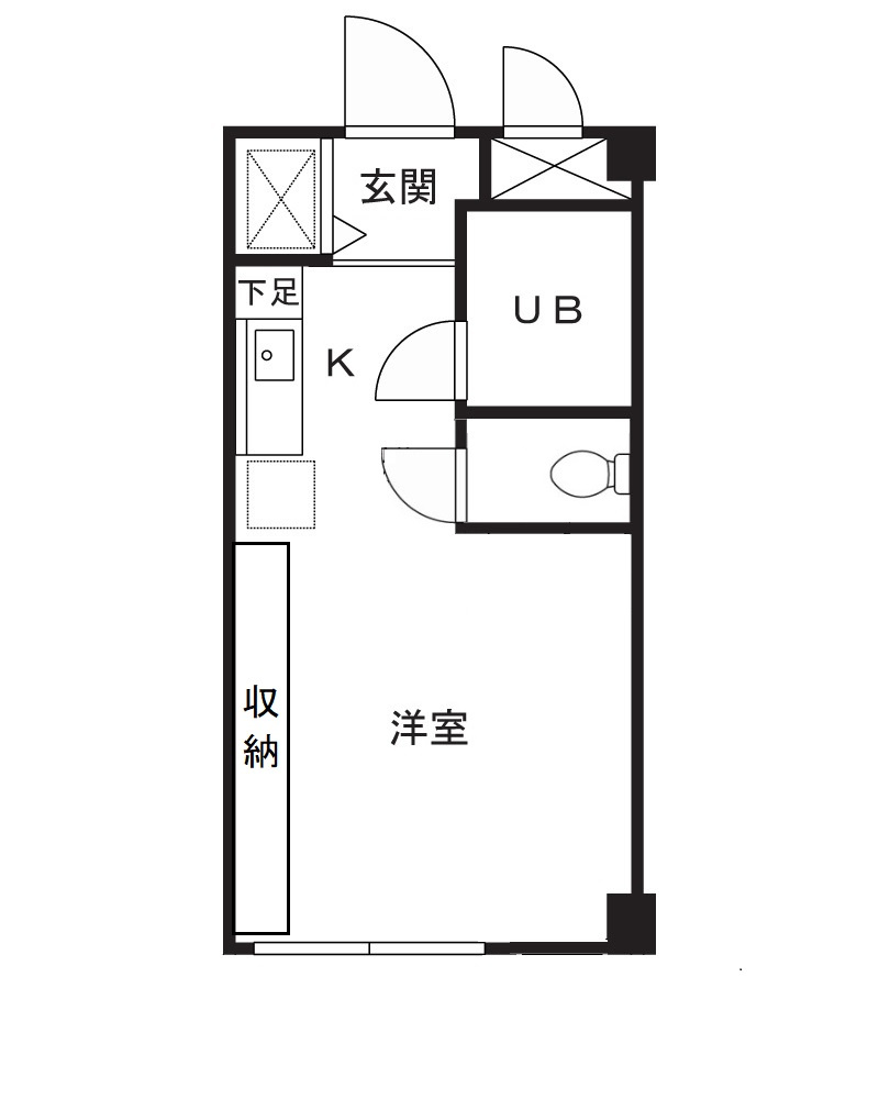 フローリエ細山Ⅲの間取り