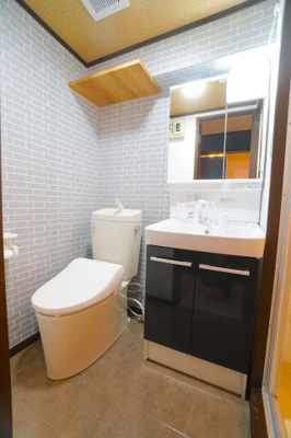 【独立洗面台】 | エステートモア大橋 | 別号室の写真になります。現況優先。