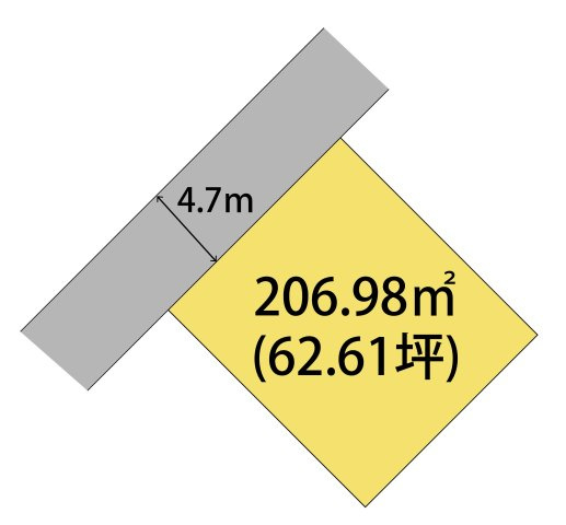 和歌山市紀三井寺・土地・125093の区画図