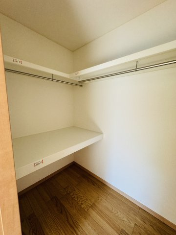 広島市安佐南区相田5丁目　新築一戸建ての収納|大容量ウォークインクローゼット