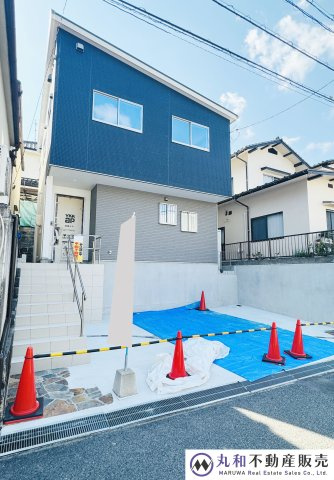 広島市安佐南区相田5丁目　新築一戸建ての外観|便利で快適なオール電化住宅です