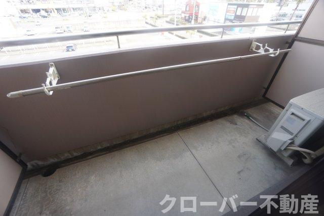 カーサ弐番丁のバルコニー
