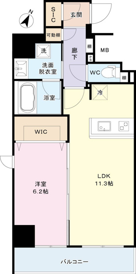 【間取り】 | ARKMARK渋谷初台