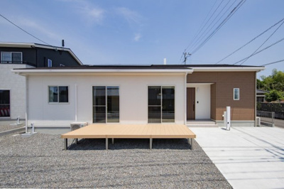 【外観】 | 三股町モデルハウス 平家建て　2,690万円 3LDK