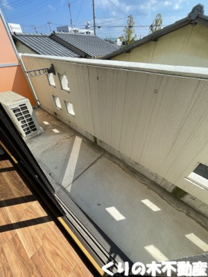 【バルコニー】 | ルミウス北高下Ⅲ | 広々としたバルコニーです