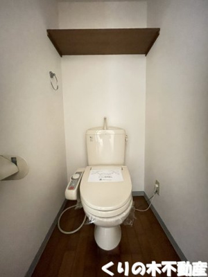 【トイレ】 | ルミウス北高下Ⅲ | 落ち着いた色調のトイレです