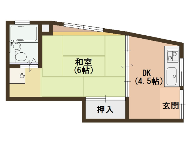 【間取り】 | 第2おくひらマンション