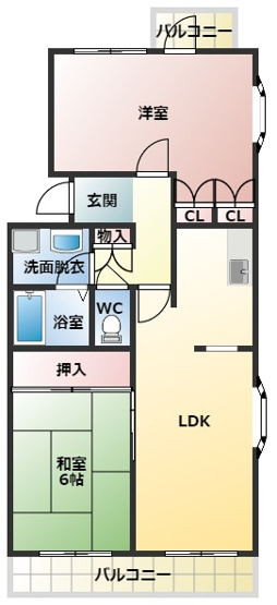 【間取り】 | グリーンヒル小金台